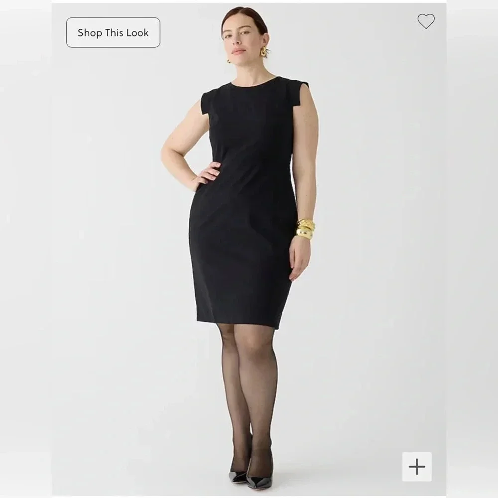 J. Crew Resume Dress in Four Season Stretch